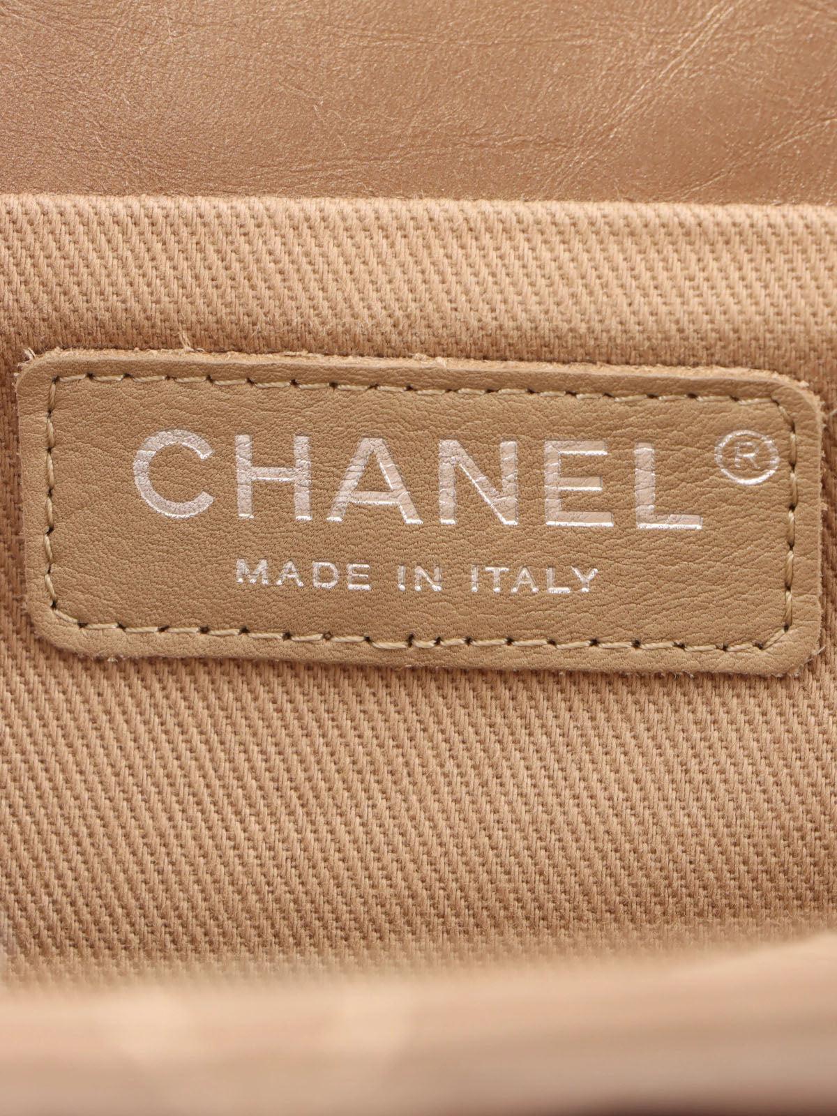 2013年頃製 2.55チェーントートバッグ ブロンズ