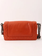 2014年頃製　ボーイシャネルチェーンショルダーバッグ　オレンジ