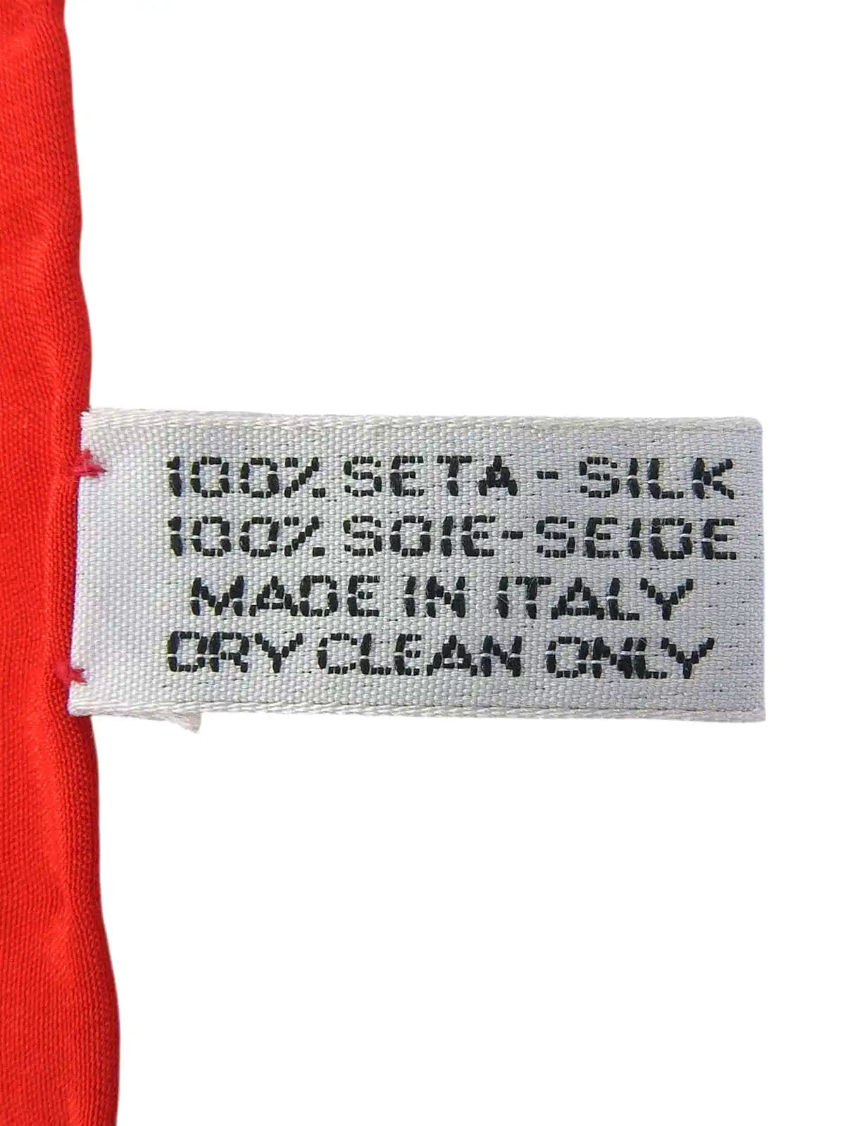 グリポワジュエリーパターンスカーフ レッド/マルチ