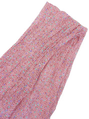 粉色/多色字母图案披肩