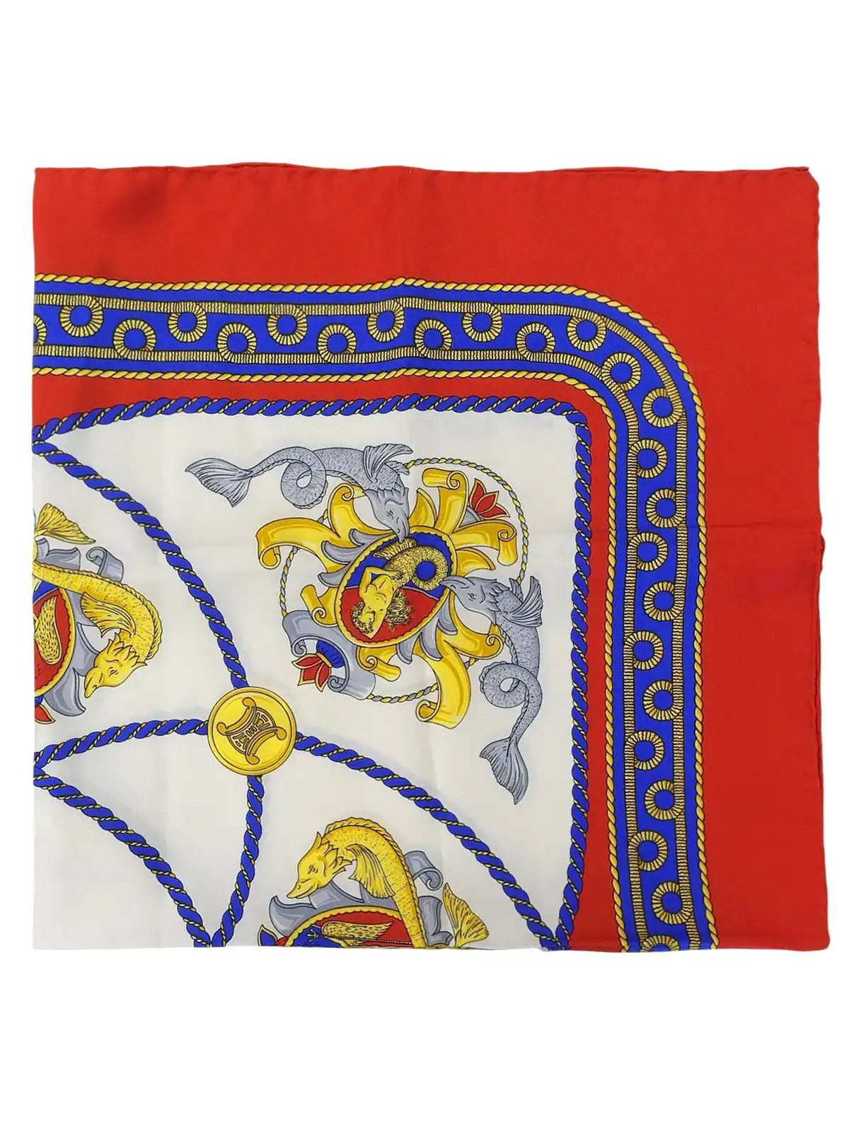 Design Pattern Scarf Red/Multi