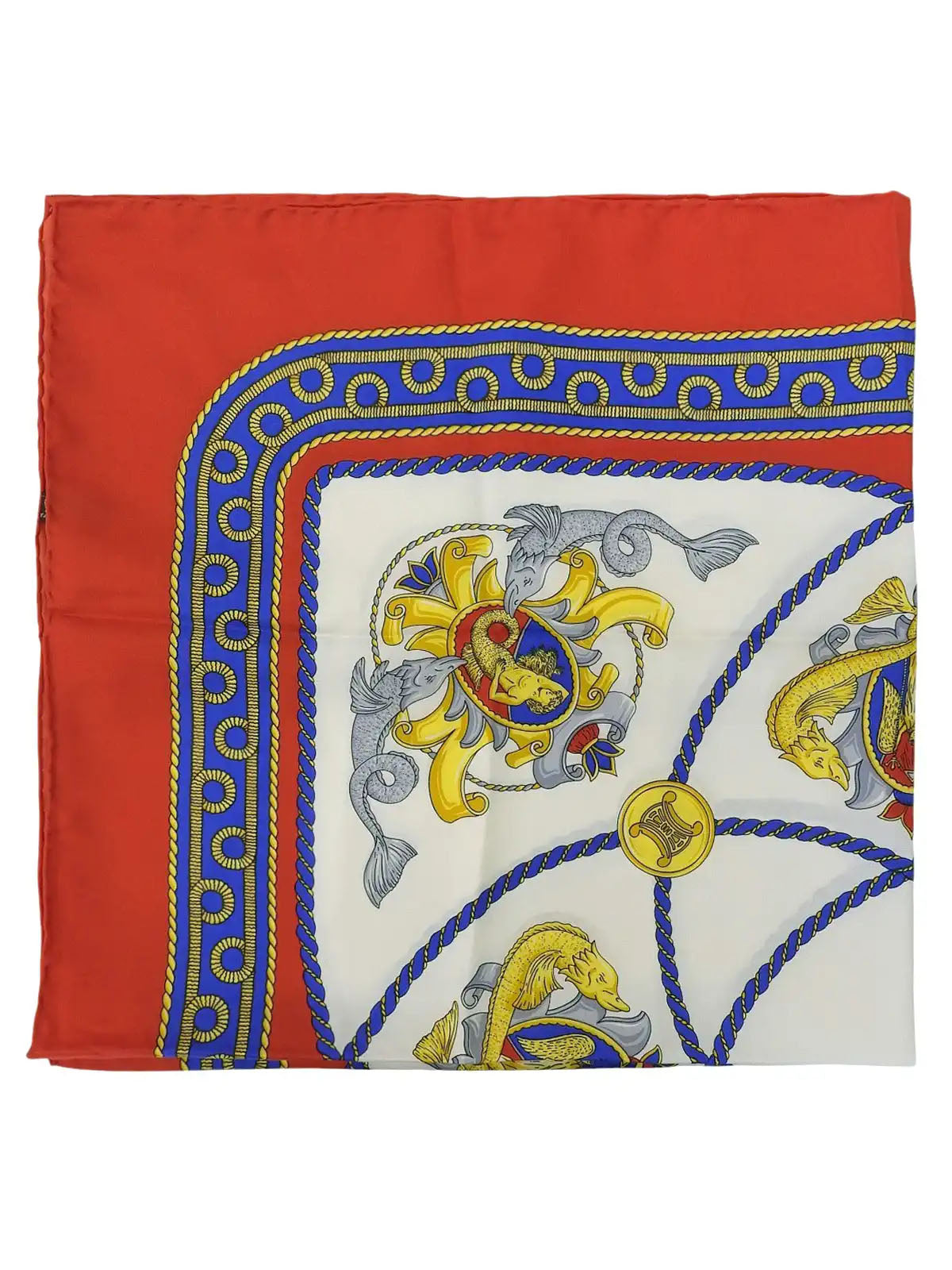 Design Pattern Scarf Red/Multi
