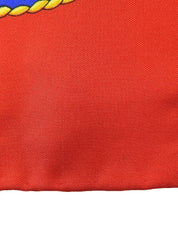 Design Pattern Scarf Red/Multi