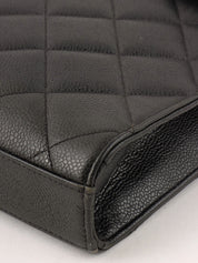 1997年頃製 キャビアスキンCCターンロックブリーフケース ブラック