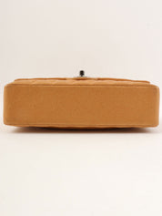 2010年頃製 クラシックフラップチェーンバッグ25cm メタリックオレンジ