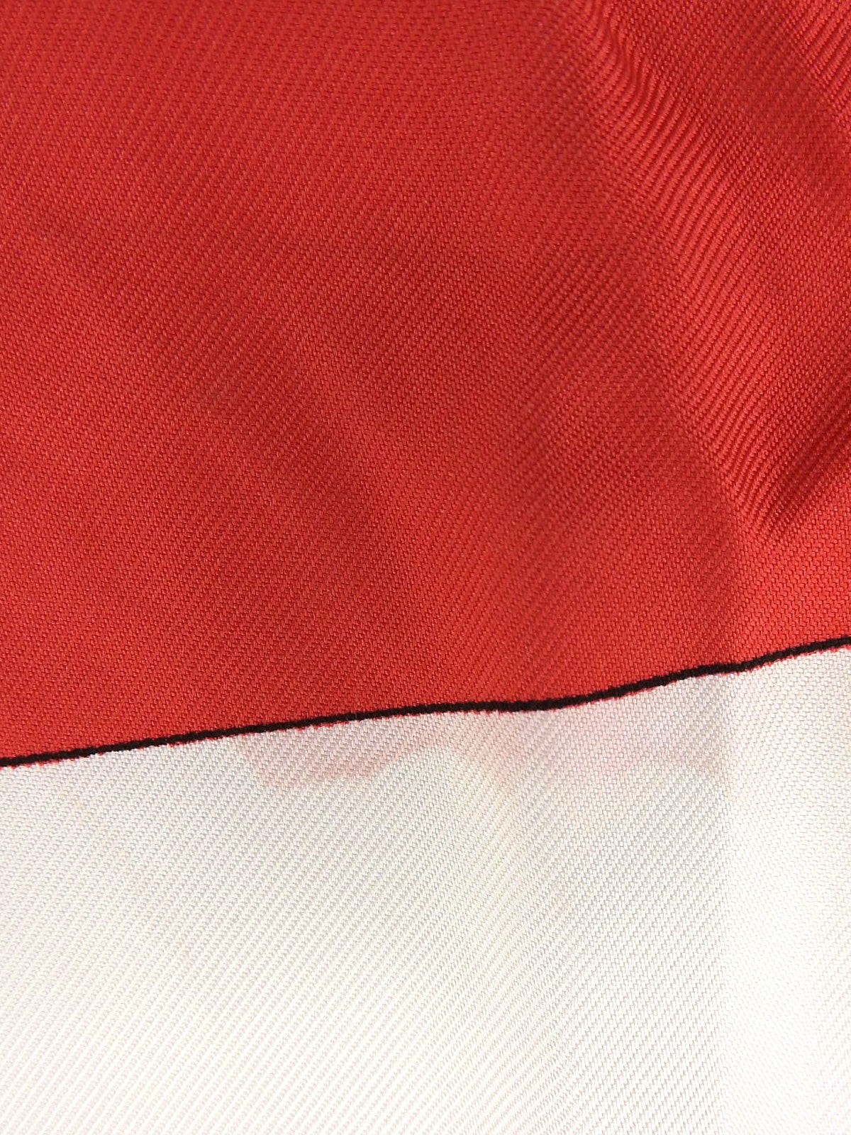 Carré 90 CHATEAUX D'ARRIERE 图案围巾 红色/多色