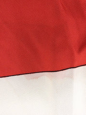 Carré 90 CHATEAUX D'ARRIERE 图案围巾 红色/多色