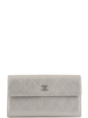 2011年頃製 CCマークプレートロングウォレット シルバー