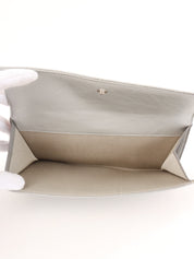 2011年頃製 CCマークプレートロングウォレット シルバー