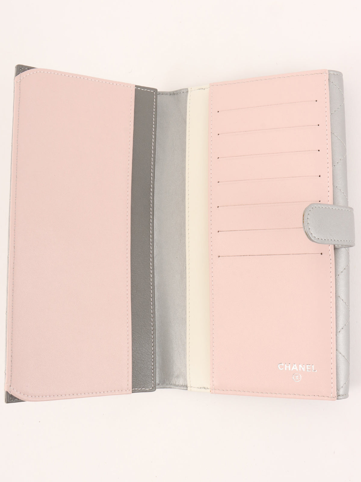 2011年頃製 CCマークプレートロングウォレット シルバー