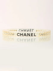 2005年製　ラインストーンロゴバングル　クリア