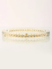 2005年製　ラインストーンロゴバングル　クリア