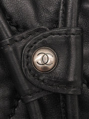 2007年頃製 ワイルドステッチCCマーク巾着ショルダーバッグ ブラック