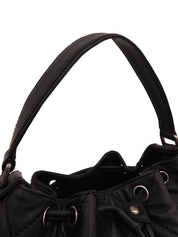 2007年頃製 ワイルドステッチCCマーク巾着ショルダーバッグ ブラック