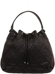 2007年頃製 ワイルドステッチCCマーク巾着ショルダーバッグ ブラック