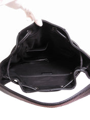 2007年頃製 ワイルドステッチCCマーク巾着ショルダーバッグ ブラック