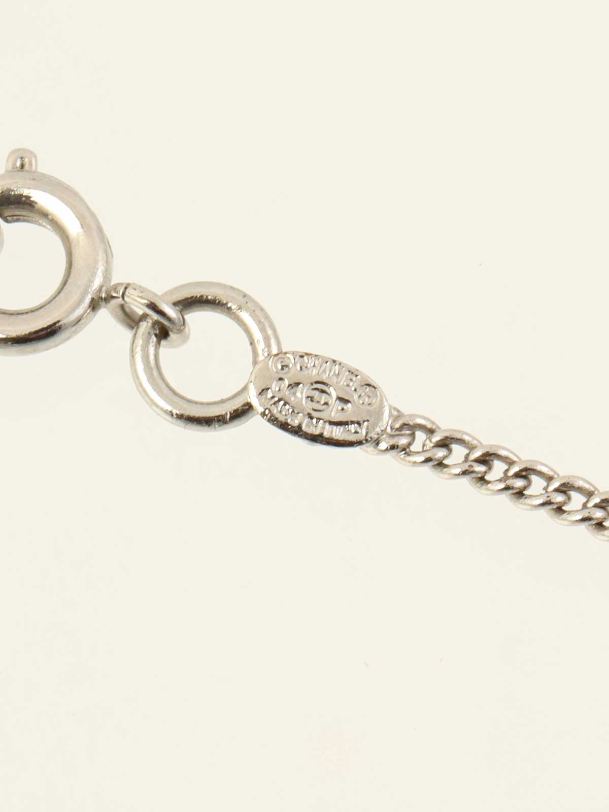 2004年製 ハートクローバーCCマークブレスレット シルバー/ピンク/レッド