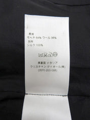 Mohair See-Through Combination Sleeveless Top in Black