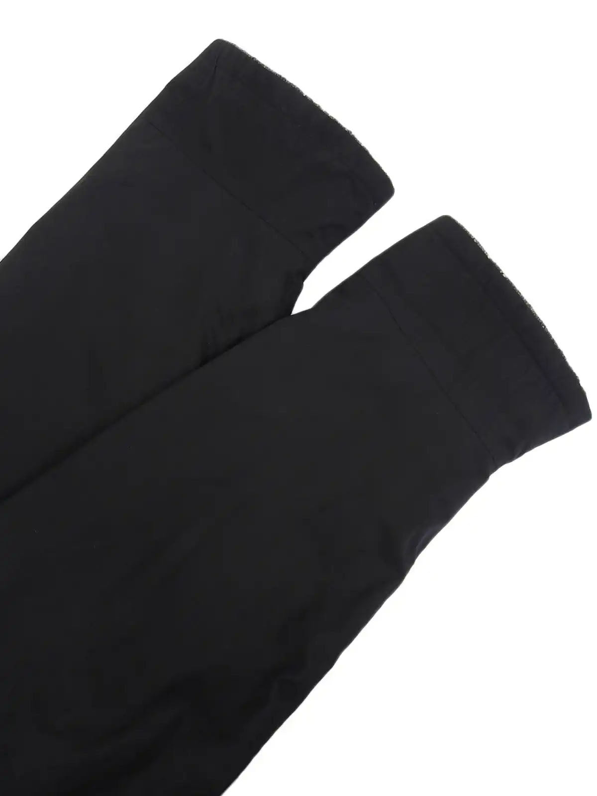 Logo Button Coat in Black