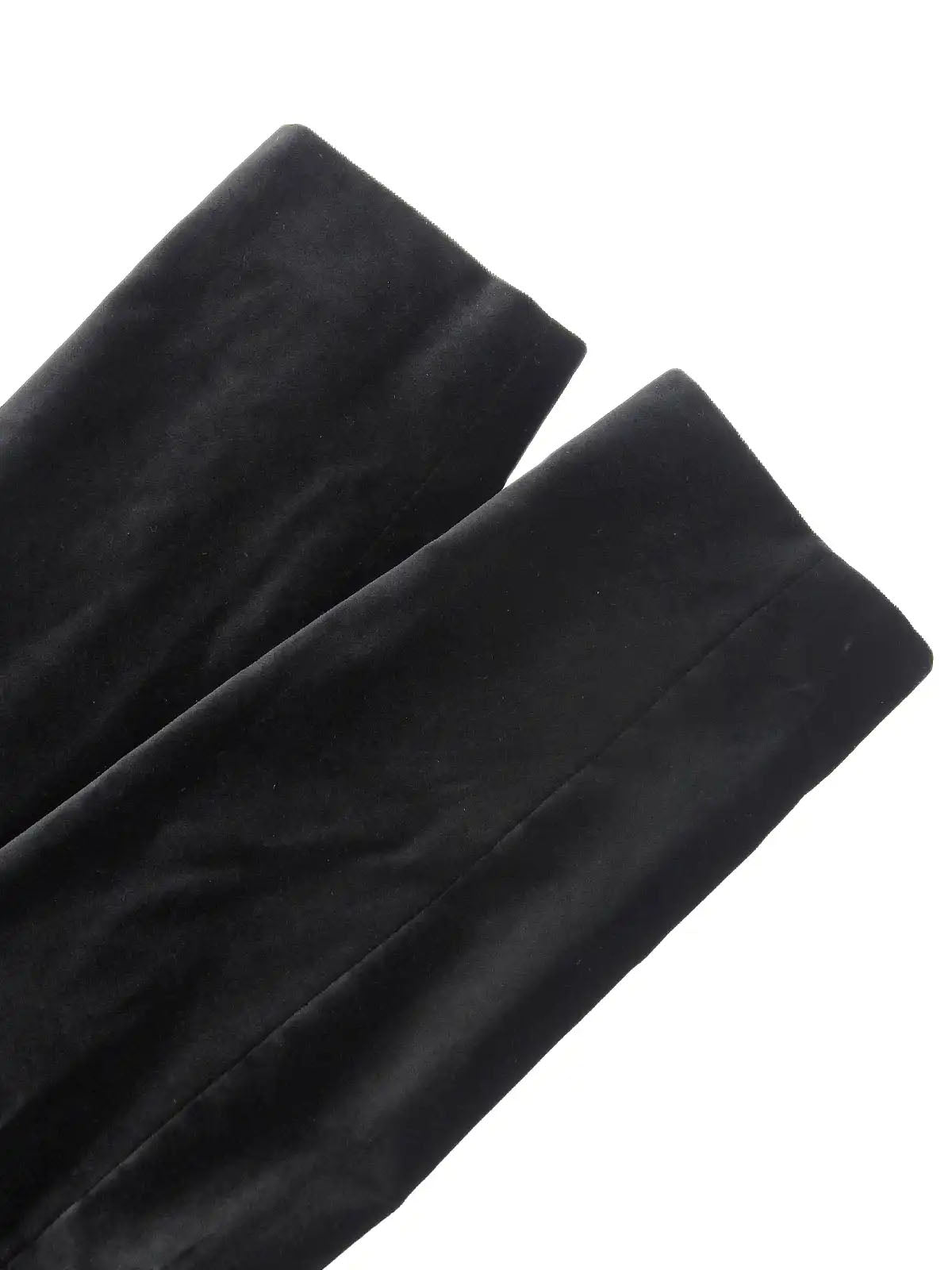 ベロアジャケット　ブラック