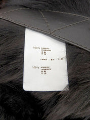 Reversible Mouton Vest Brown