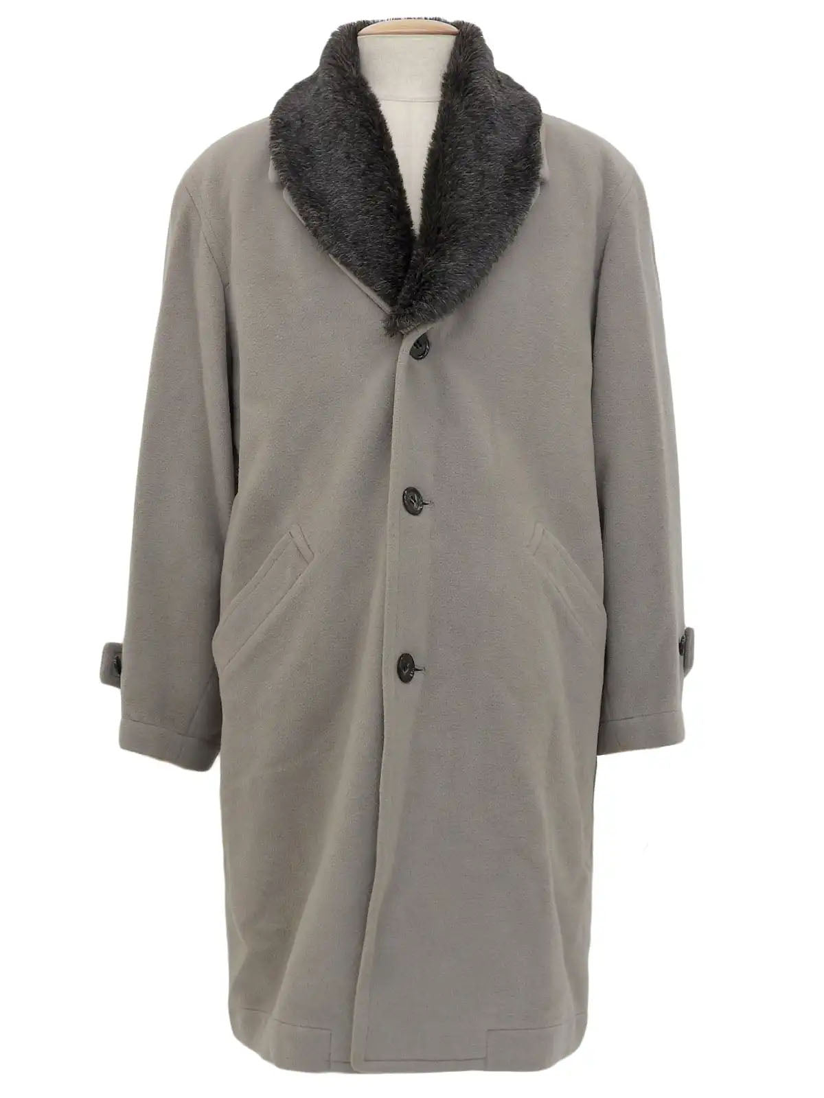 ウールコート グレージュ