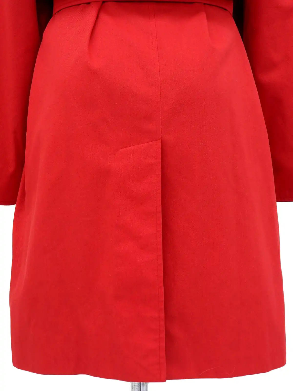 Red Balenciaga Coat