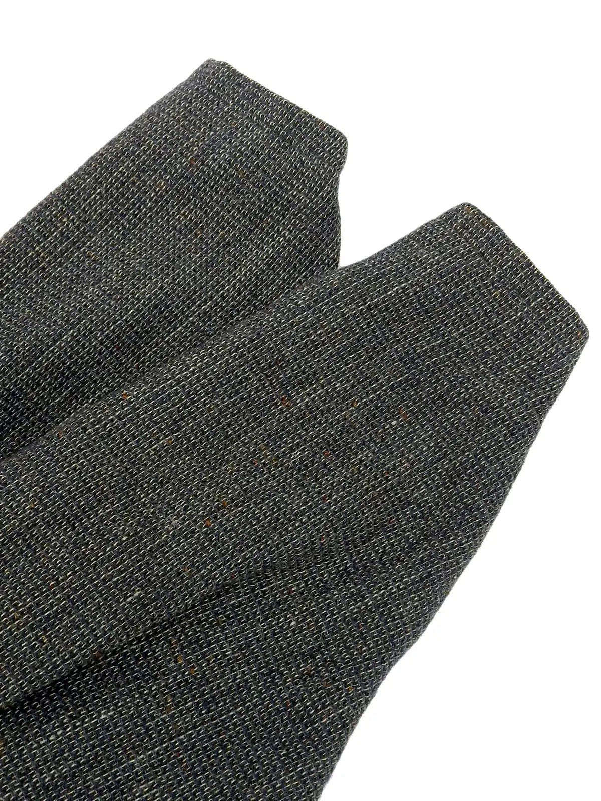 Wool logo stand collar blouson green