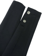 2009 Wool 4CC Mark Button Coat, Charcoal Gray