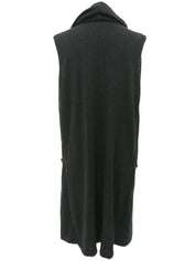 2009年製 カシミアCCマークボタンジレ ブラック