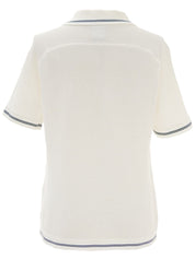 2006年製 スポーツラインCCマーク刺繍ポロシャツ ホワイト