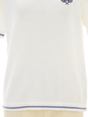 2006年製 スポーツラインCCマーク刺繍ポロシャツ ホワイト