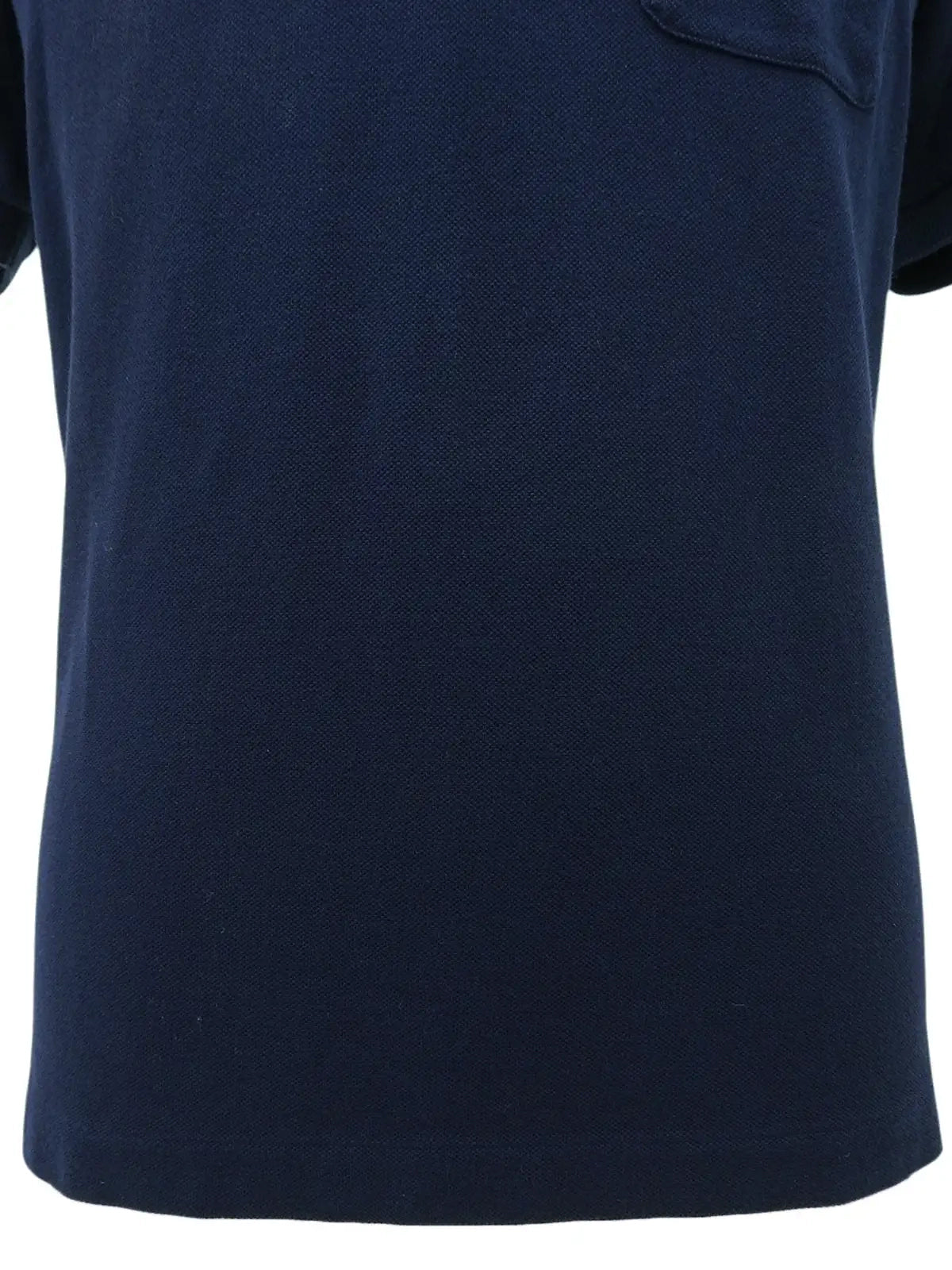 ロゴ刺繍ポロシャツ ネイビー