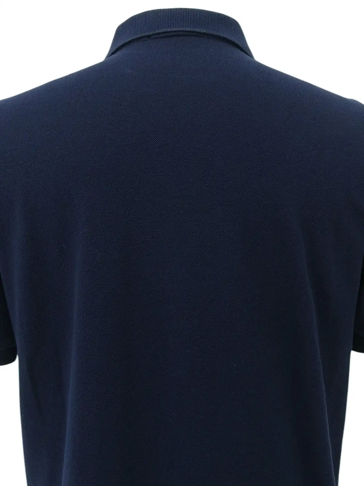 ロゴ刺繍ポロシャツ ネイビー