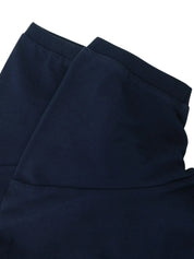 ロゴ刺繍ポロシャツ ネイビー