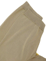 Scarf Pattern Serie Button Polo Shirt in Beige/Multi