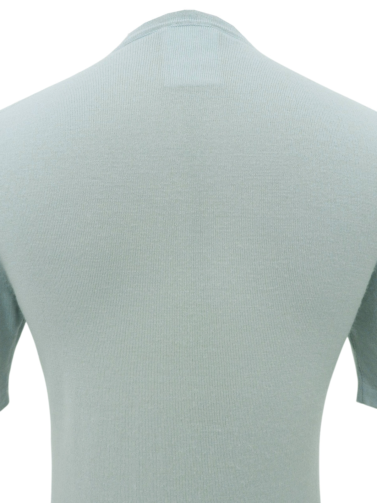 2002 CC mark embroidered half sleeve top in light gray