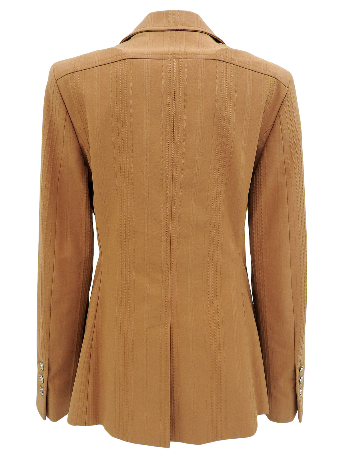 Medusa Button Jacket Brown