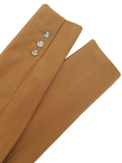 Medusa Button Jacket Brown