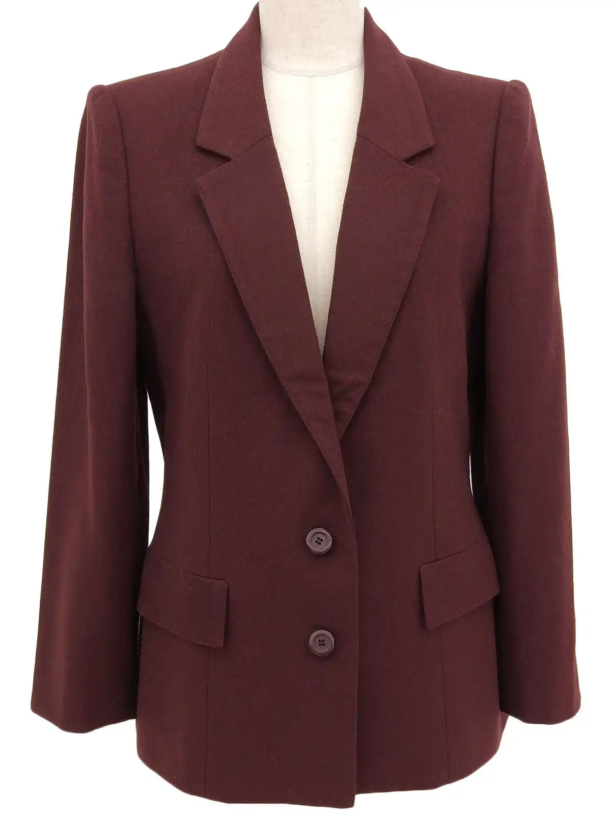 Bordeaux wool jacket