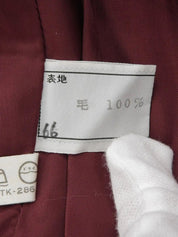 Bordeaux wool jacket