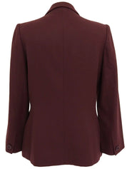Bordeaux wool jacket