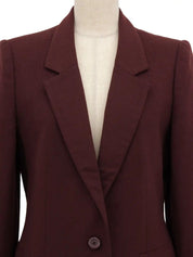 Bordeaux wool jacket