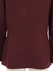 Bordeaux wool jacket