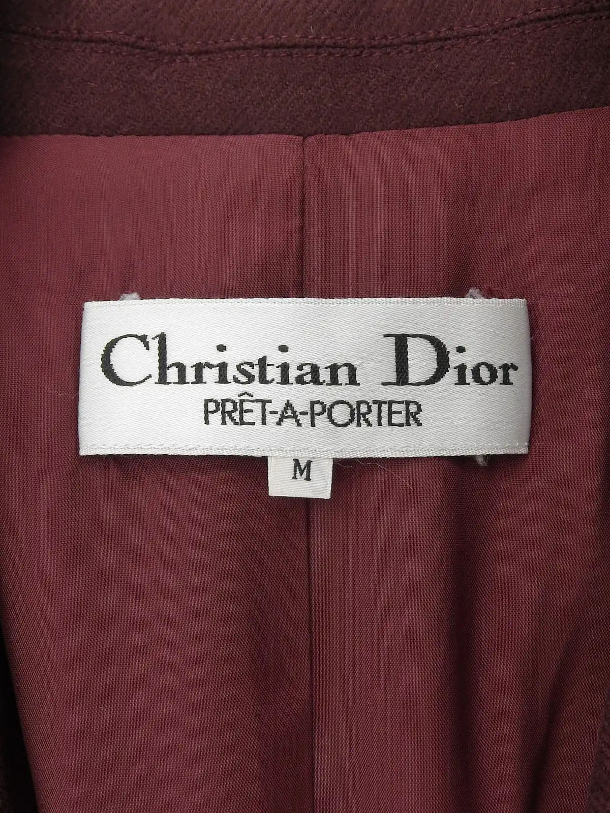 Bordeaux wool jacket