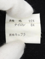 ウールロングコート　マゼンタ