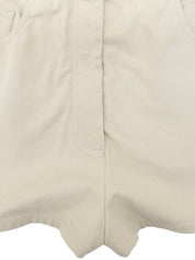 1997年製 CCマークステッチレースアップショートパンツ ライトベージュ