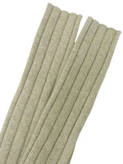 1997 Cashmere CC Mark Button Knit Ensemble in Beige/Black