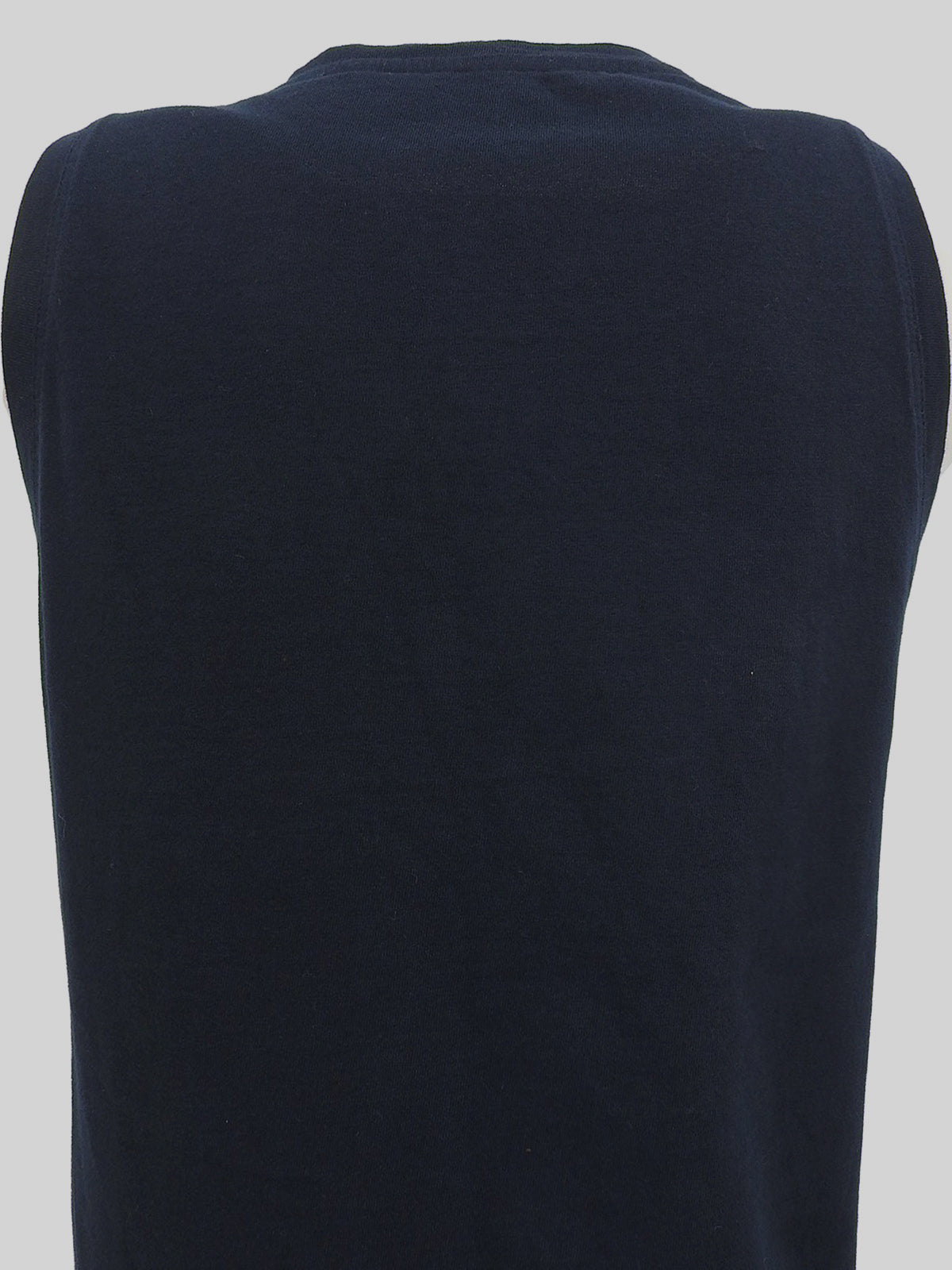 Logo Sleeveless Top in Black