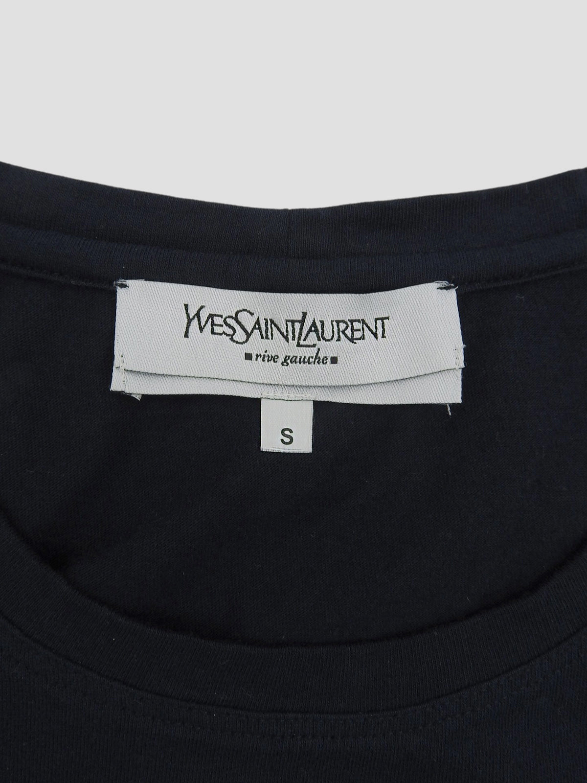 Logo Sleeveless Top in Black